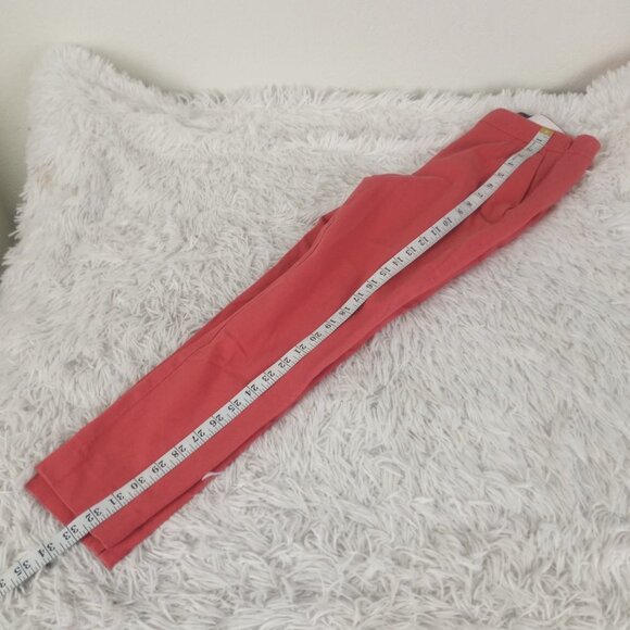 J. Crew Coral Salmon Pink Martie Fit Wool Blend Ankle Cropped 00 - Picture 4 of 6